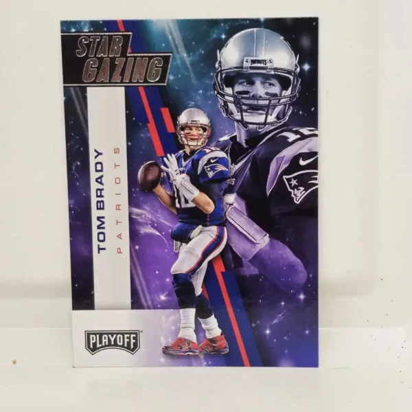 Panini Playoff Football 2017 | #3 Tom Brady - New England Patriots | Star Gazing