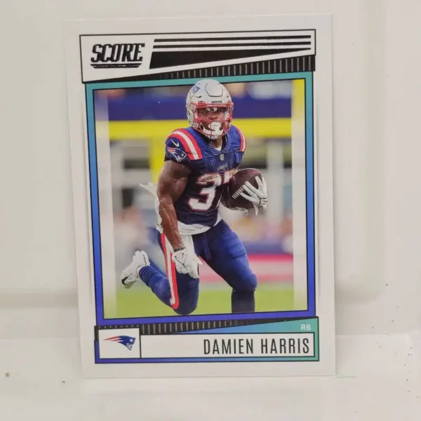 Panini Score Football 2022 | #285 Damien Harris - New England Patriots