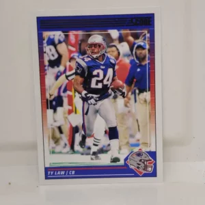 Panini Score Football 2024 | #197 Ty Law - New England Patriots