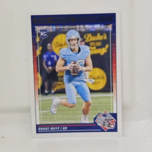 Panini Score Football 2024 | #303 Drake Maye - New England Patriots | Rookie Card