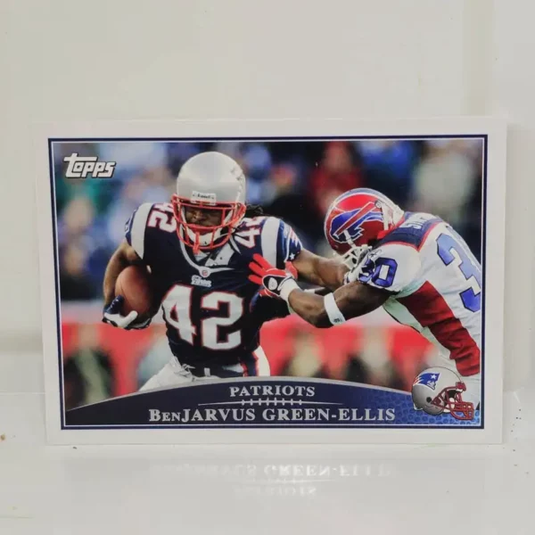 Topps Football 2009 | #71 BenJarvus Green-Ellis - New England Patriots