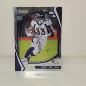 Panini Absolute Football 2021 | #115 Javonte Williams - Denver Broncos | Rookie Card
