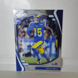 Panini Absolute Football 2021 | #119 Tutu Atwell - Los Angeles Rams | Rookie Card
