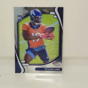 Panini Absolute Football 2021 | #172 Seth Williams - Denver Broncos | Rookie Card
