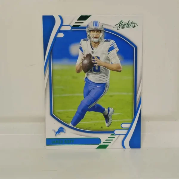 Panini Absolute Football 2021 | #8 Jared Goff - Detroit Lions | Emerald