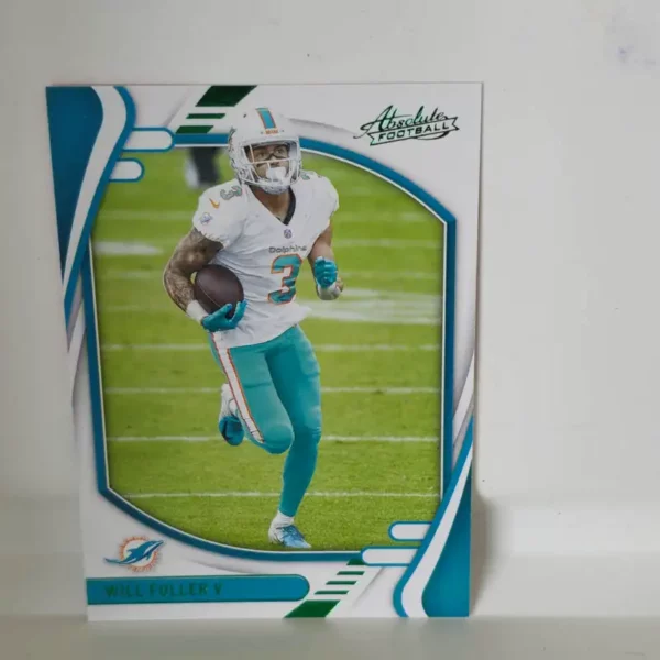 Panini Absolute Football 2021 | #80 Will Fuller V - Miami Dolphins | Emerald