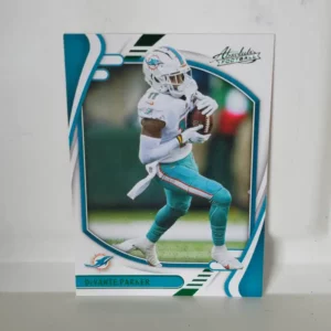 Panini Absolute Football 2021 | #81 DeVante Parker - Miami Dolphins | Emerald