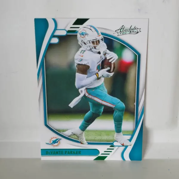 Panini Absolute Football 2021 | #81 DeVante Parker - Miami Dolphins | Emerald