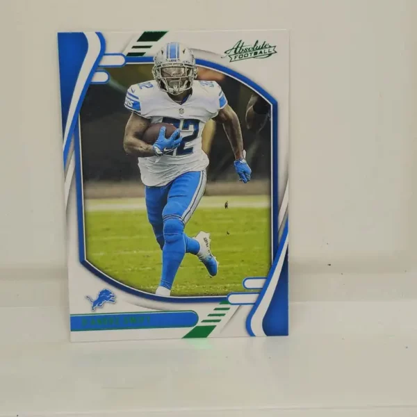 Panini Absolute Football 2021 | #9 D'Andre Swift - Detroit Lions | Emerald