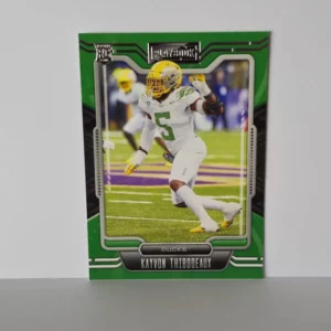 Panini Chronicles Draft Picks Football 2022 | #17 Kayvon Thibodeaux - Oregon Ducks | Playbook Rookie Card