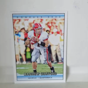 Panini Chronicles Draft Picks Football 2022 | #18 Matthew Stafford - Georgia Bulldogs | Donruss