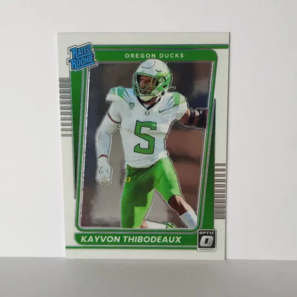 Panini Chronicles Draft Picks Football 2022 | #2 Kayvon Thibodeaux - Oregon Ducks | Rated Rookie Donruss Optic