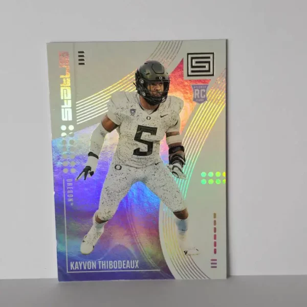 Panini Chronicles Draft Picks Football 2022 | #2 Kayvon Thibodeaux - Oregon Ducks | Status Rookie Card