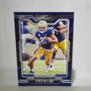 Panini Chronicles Draft Picks Football 2022 | #9 Kyren Williams - Notre Dame Fighting Irish | Playbook Rookie Card