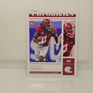 Panini Chronicles Draft Picks Football 2023 | #13 Jahmyr Gibbs - Alabama Crimson Tide | Chronicles Rookie Card