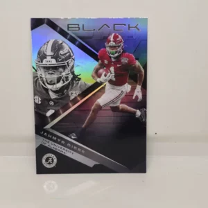 Panini Chronicles Draft Picks Football 2023 | #23 Jahmyr Gibbs - Alabama Crimson Tide | Black Rookie Card