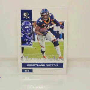 Panini Chronicles Football 2021 | #30 Courtland Sutton - Denver Broncos | Chronicles
