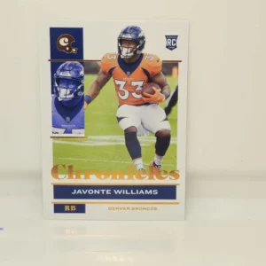 Panini Chronicles Football 2021 | #31 Javonte Williams - Denver Broncos | Bronze Chronicles Rookie Card
