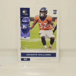 Panini Chronicles Football 2021 | #31 Javonte Williams - Denver Broncos | Chronicles Rookie Card