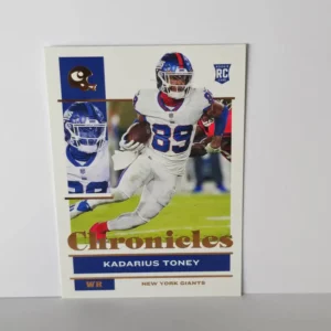 Panini Chronicles Football 2021 | #67 Kadarius Toney - New York Giants | Bronze Chronicles Rookie Card