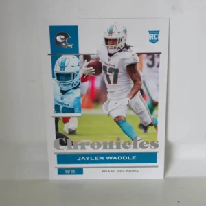 Panini Chronicles Football 2021 | #76 Jaylen Waddle - Miami Dolphins | Chronicles Rookie Card
