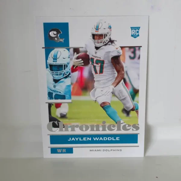 Panini Chronicles Football 2021 | #76 Jaylen Waddle - Miami Dolphins | Chronicles Rookie Card