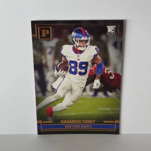 Panini Chronicles Football 2021 | #PA-27 Kadarius Toney - New York Giants | Bronze Panini Rookie Card