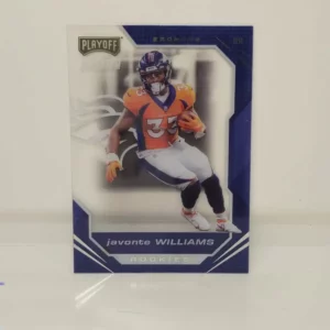 Panini Chronicles Football 2021 | #PMR-14 Javonte Williams - Denver Broncos | Playoff Momentum Rookies