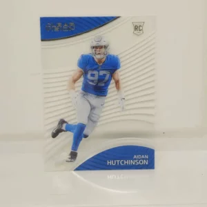 Panini Chronicles Football 2022 | #CVR-3 Aidan Hutchinson - Detroit Lions | Clear Vision Rookie Card