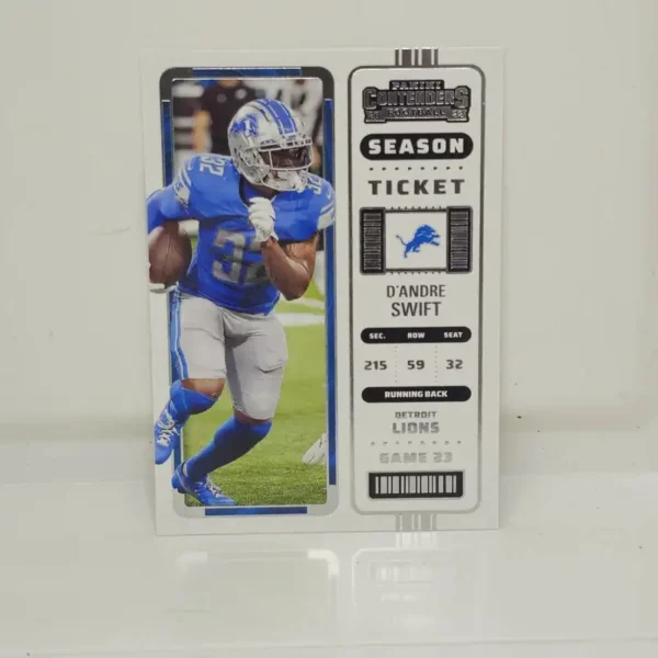 Panini Contenders Football 2022 | #35 D'Andre Swift - Detroit Lions