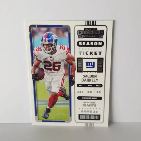 Panini Contenders Football 2022 | #70 Saquon Barkley - New York Giants