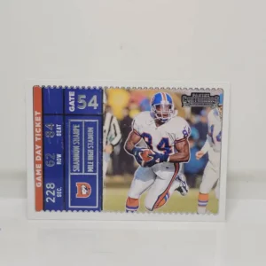 Panini Contenders Football 2022 | #GDT-SSH Shannon Sharpe - Denver Broncos | Game Day Ticket