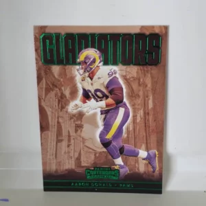 Panini Contenders Football 2022 | #GLD-ADO Aaron Donald - Los Angeles Rams | Gladiators Emerald