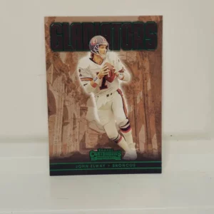 Panini Contenders Football 2022 | #GLD-JEL John Elway - Denver Broncos | Gladiators Emerald