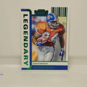 Panini Contenders Football 2022 | #LGD-SSH Shannon Sharpe - Denver Broncos | Legendary Contenders Emerald