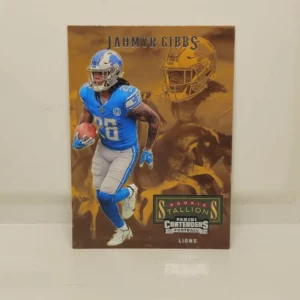 Panini Contenders Football 2023 | #13 Jahmyr Gibbs - Detroit Lions | Rookie Stallions