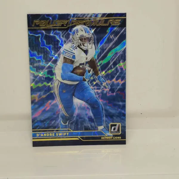 Panini Donruss Football 2021 | #PF1 D'Andre Swift - Detroit Lions | Power Formulas