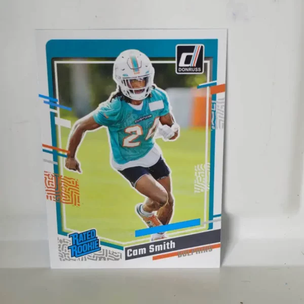 Panini Donruss Football 2023 | #364 Cam Smith - Miami Dolphins | Rated Rookie