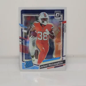 Panini Donruss Optic Football 2023 | #232 Jaleel McLaughlin - Denver Broncos | Rated Rookie