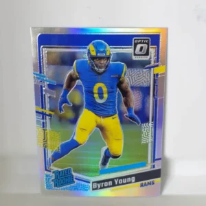 Panini Donruss Optic Football 2023 | #266 Byron Young - Los Angeles Rams | Silver Rated Rookie