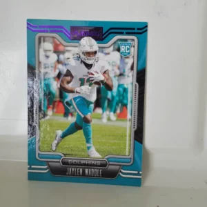 Panini Playbook Football 2021 | #106 Jaylen Waddle - Miami Dolphins | Purple Rookie Card