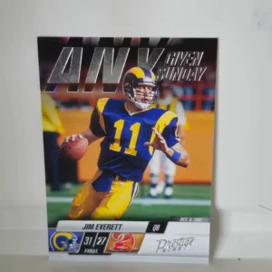 Panini Prestige Football 2022 | #20 Jim Everett - Los Angeles Rams | Any Given Sunday