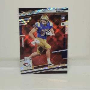 Panini Prestige Football 2022 | #386 Greg Dulcich - Denver Broncos | Xtra Points Diamond Rookie Card
