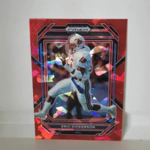 Panini Prizm Draft Picks Football 2023 | #39 Eric Dickerson - SMU Mustangs | Red Ice Prizm