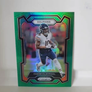 Panini Prizm Football 2023 | #46 Chase Claypool - Miami Dolphins | Green