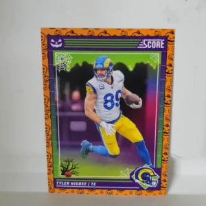 Panini Score-A-Treat Football 2024 | #158 Tyler Higbee - Los Angeles Rams | Orange Pumpkins