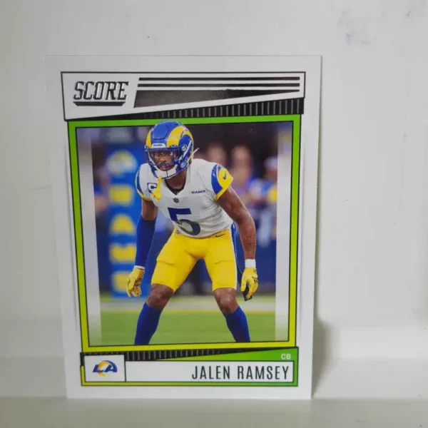 Panini Score Football 2022 | #159 Jalen Ramsey - Los Angeles Rams