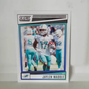 Panini Score Football 2022 | #272 Jaylen Waddle - Miami Dolphins