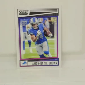 Panini Score Football 2022 | #84 Amon-Ra St. Brown - Detroit Lions