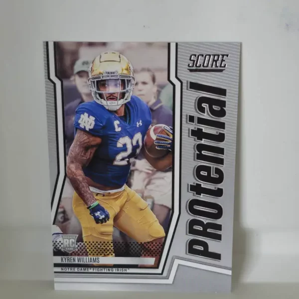 Panini Score Football 2022 | #P-KYW Kyren Williams - Notre Dame Fighting Irish | PROtential Rookie Card